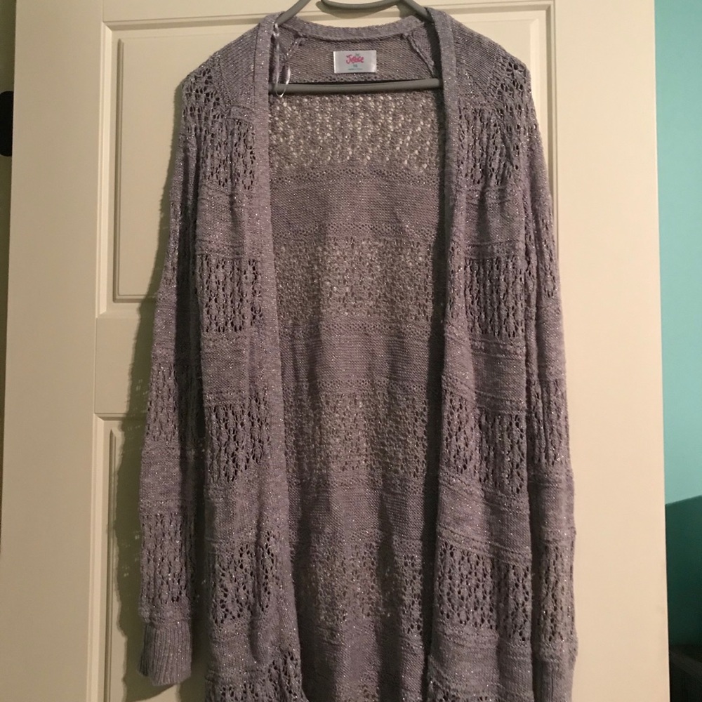 Justice brand cardigan